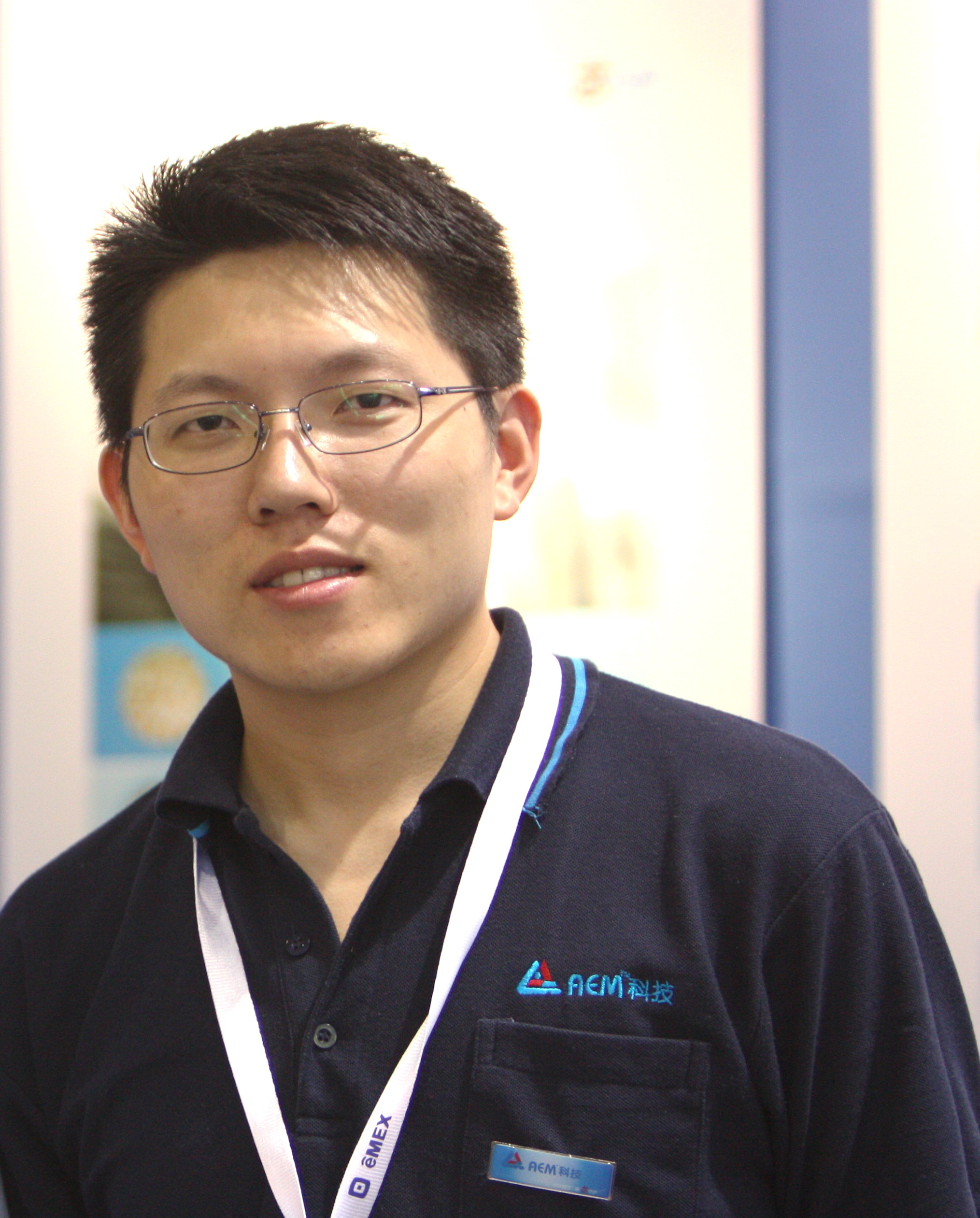AEM科技（蘇州）有限公司的資深應用工程師陳峰