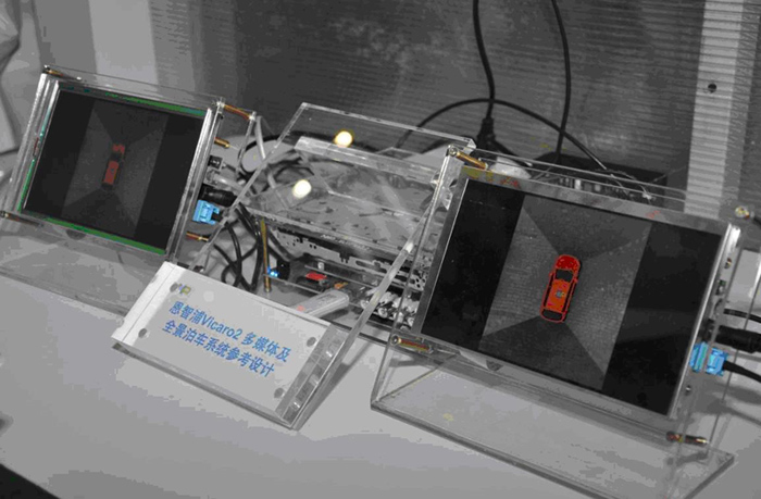 圖2：恩智浦Vicaro2多媒體及全景泊車係統參考設計