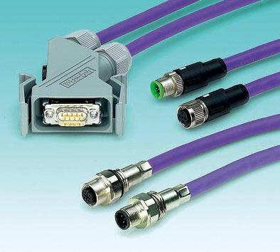 圖1 現場總線連接器利用一進、一出兩個通道和可開關控製的終端電阻，可構成線性結構的網絡