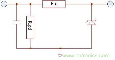 通過這個齊納管來保護MCU，也可以響應低至5V的信號