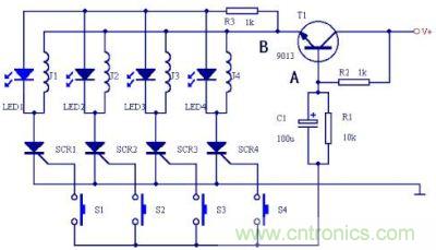 用可控矽製作音源切換電路