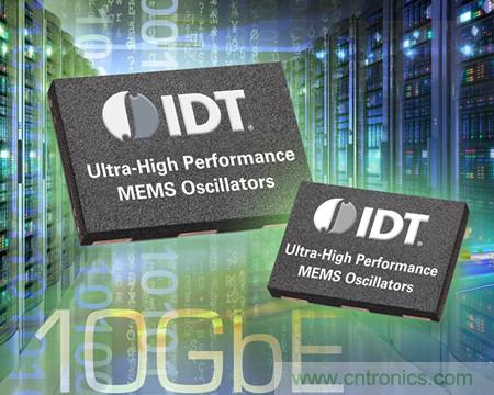IDT公司4H係列MEMS振蕩器具有業界最低的相位抖動