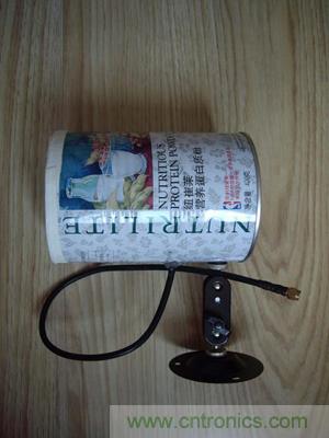 最簡單使用的天線&mdash;&mdash;罐頭天線，可做正饋大鍋饋源！ 