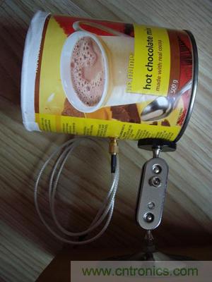 最簡單使用的天線&mdash;&mdash;罐頭天線，可做正饋大鍋饋源！ 