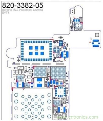 iPhone屏幕元件尺寸要變大？【附5S邏輯主版圖】