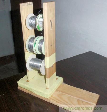 成本幾乎為零，三層錫絲架DIY