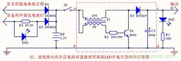 微型太陽能供電板DIY，給手電筒收音機供電