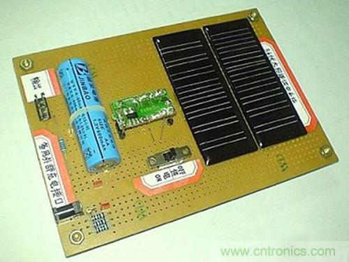 微型太陽能供電板DIY，給手電筒收音機供電