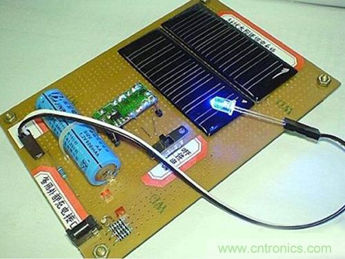 微型太陽能供電板DIY，給手電筒收音機供電