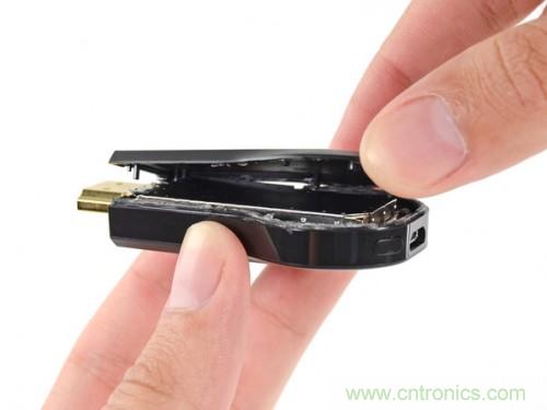 拆解新一代顛覆性產品： 穀歌Chromecast電視棒內部探秘