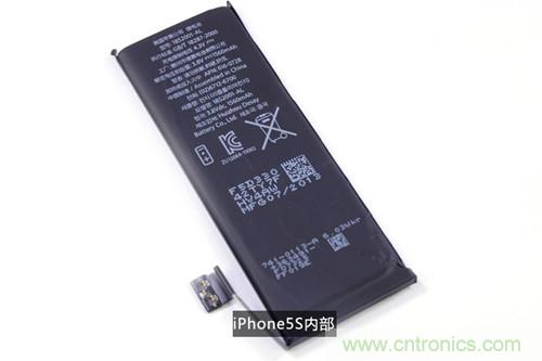 土豪金iPhone 5S拆解：內部結構升級，維修難度增加