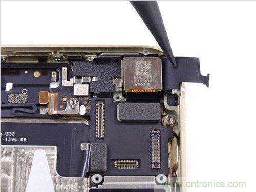 土豪金iPhone 5S拆解：內部結構升級，維修難度增加