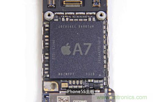 土豪金iPhone 5S拆解：內部結構升級，維修難度增加