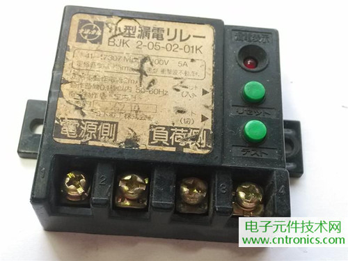 漏電保護器拆解：結構有差異，做工不錯