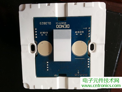 一款觸控開關拆解，做工不錯