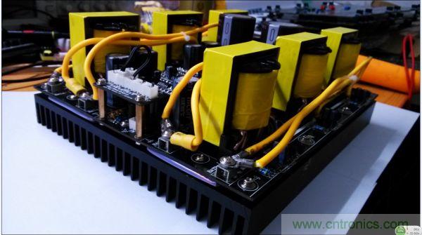 網友賀歲巨獻！自製5KW-DCDC前級升壓模塊