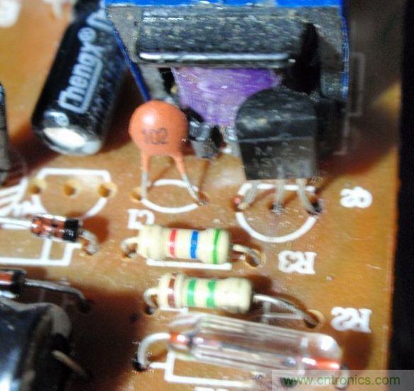 有故障需修複電路。