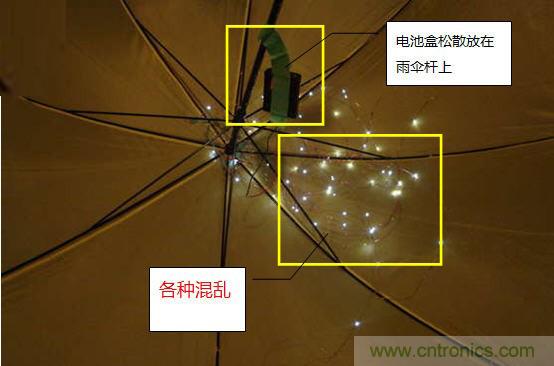 創意DIY！送女朋友的絕妙禮物，LED星光傘！