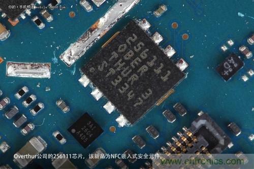 Overthur的256111芯片，是一顆NFC嵌入式安全元件
