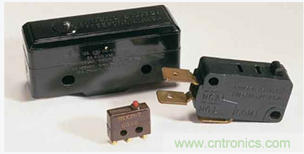 霍尼韋爾的MICRO SWITCH&trade;微動開關有多種配置可供選擇，能夠滿足工程師們的特定需求。