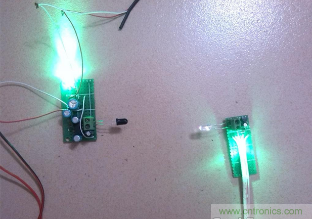 教你製作紅外傳聲器