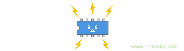 數字電路對噪聲具有較高的承受力，但更容易發出噪聲