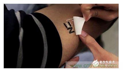  像貼紙一樣，汗水發電