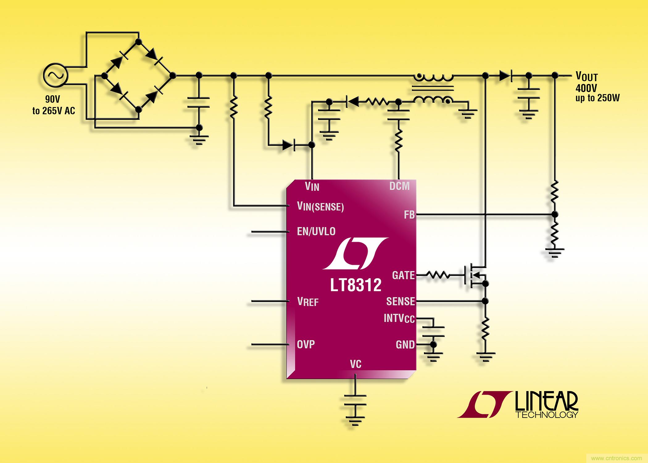 升壓型 PFC 控製器