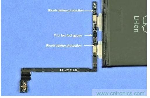 iPhone 6 Plus的鋰離子電池控製電路