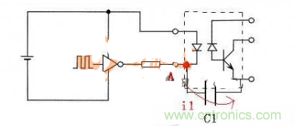 光耦電路中，限流電阻位置有什麼影響？