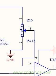 在電路中滑動阻值時，電位器的電壓會發生什麼變化？