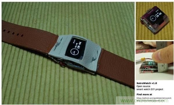 全民創客時代，自己DIY一個智能手表