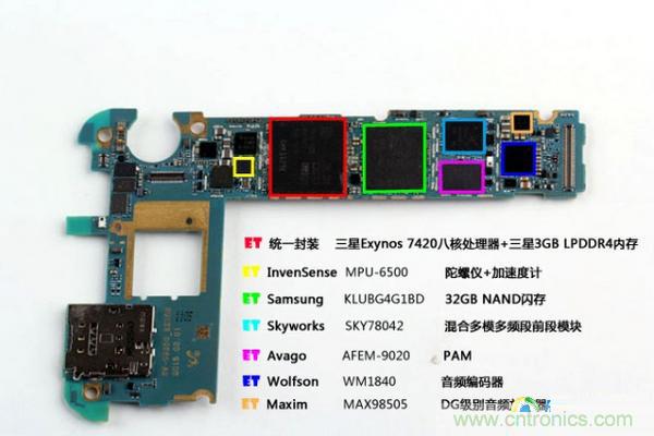 三星S6 Edge+拆解：比S6 Edge加在哪裏？