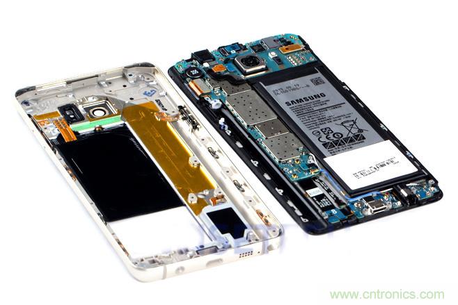 Galaxy Note5拆解，與S係列差距日漸模糊