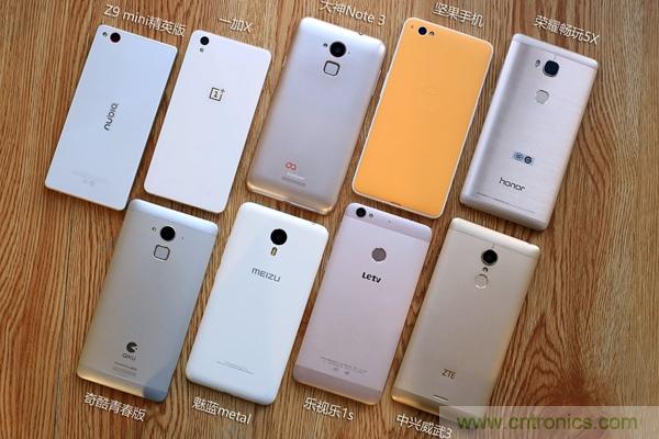 2015年9款千元智能手機橫評：誰才是紅海霸主？