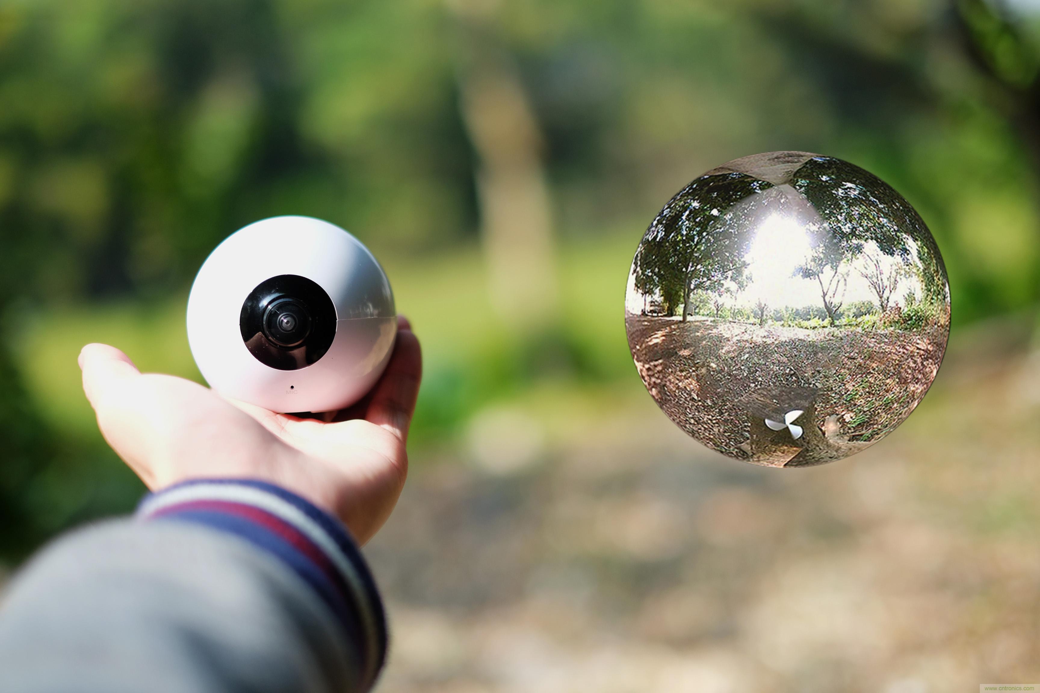 造型神似BB8，讓照片翻滾起來&mdash;&mdash;暴風魔眼