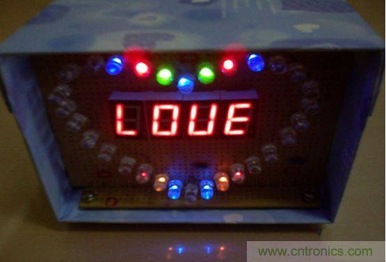 零基礎小白也可以做的愛心彩燈，送給心愛的Ta