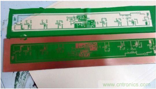 (多圖) 圖文並茂：在家製作高質量雙麵PCB板