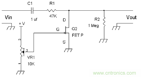 如何在電壓控製電路中使用FET（第一部分）