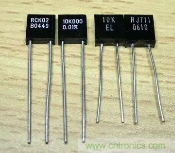 頭一次見文章把精密電阻說得這麼細致