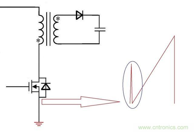 反激電源高壓MOS管電流尖峰怎麼產生的？如何減小電流尖峰？