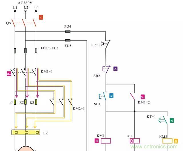 電阻器在電動機實現降壓和限流起到什麼作用？