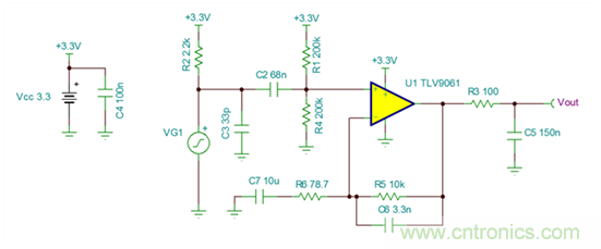 如何采用業界最小的運算放大器來設計麥克風電路？