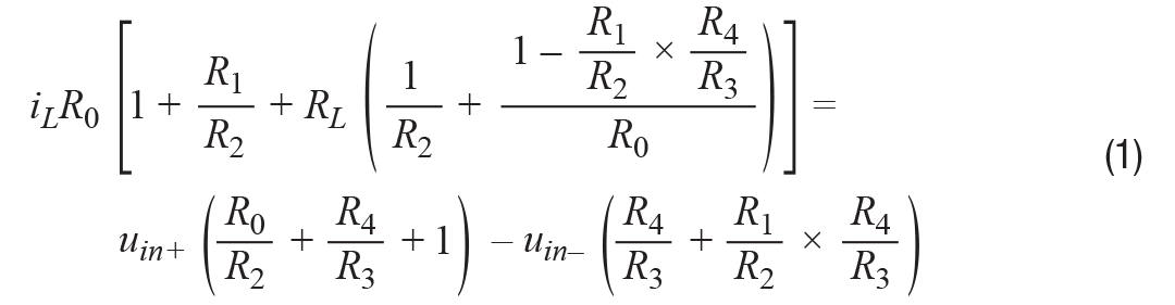 高精度、快速建立的大電流源