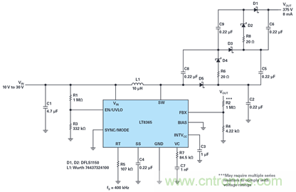 【幹貨】用於通信的高壓升壓和反相轉換器
