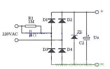 電容降壓原理、要求及設計舉例