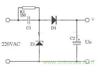 電容降壓原理、要求及設計舉例