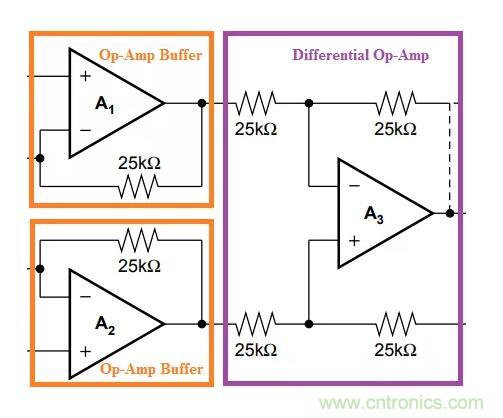 儀表放大器是什麼？教你用普通的運放來打造儀表放大器