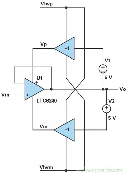 低壓變高壓，運算放大器自舉實現更優性能！