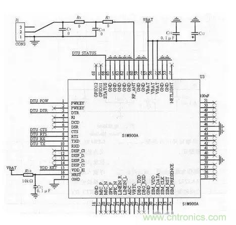 基於STM32和SIM900A的無線通信模塊設計